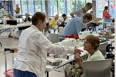 valley quiltmakers guild community service california